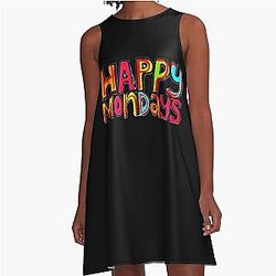 The Happy Monday A-Line Dress
