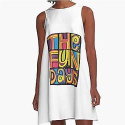 The Happy Mondays Style A-Line Dress