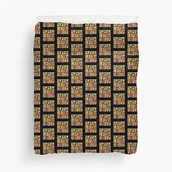 PEACE LOVE UNITY Happy Mondays Style Design Duvet Cover
