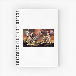 Harmonquest Merch For Fans Harmonquest Notebook