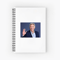 Silver Screen Hero Harrison Ford Notebook