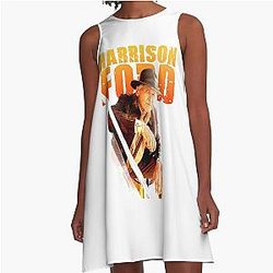 Harrison Ford themed graphic design By Ironpalette A-Line Dress