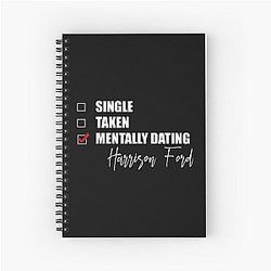 Mentally Dating Harrison Ford Notebook