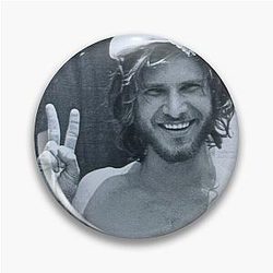 Harrison Ford, peace out hippie Pin
