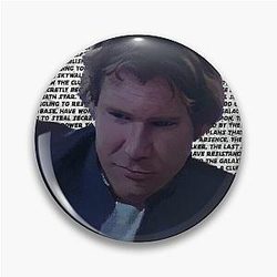 Harrison Ford Portrait Pin