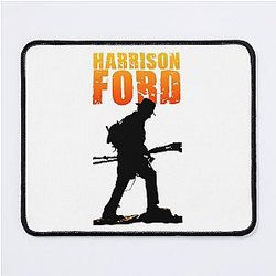 Harrison Ford Themed Graphic Design by ironpalette Mouse Pad