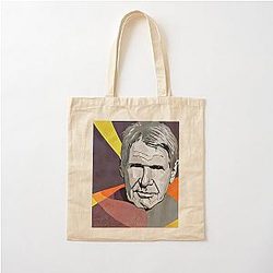 Digital Impression with Harrison Ford Cotton Tote Bag
