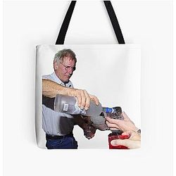 POV: Party Animal Harrison Ford Pours You a Drink Part 2 All Over Print Tote Bag