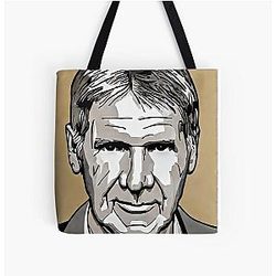 Harrison Ford All Over Print Tote Bag