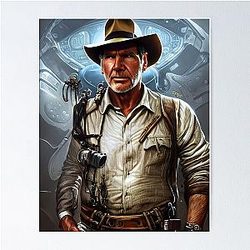 Harrison Ford as Indiana Poster
