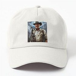 Harrison Ford as Indi Portrait Dad Hat