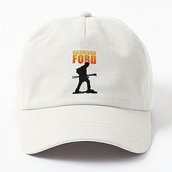 Harrison Ford themed graphic design by ironpalette dad hat