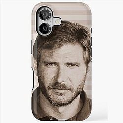 Harrison Ford Sepia iPhone Tough Case