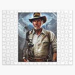 Harrison Ford Index Portrait Jigsaw Puzzle