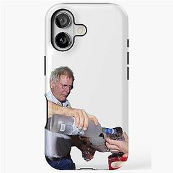 POV: Party Animal Harrison Ford Pours You a Drink Part 2 iPhone Tough Case