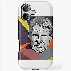 digital impression with Harrison Ford iPhone case