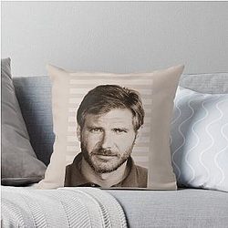 Harrison Ford Throw Pillow