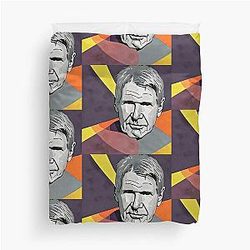 Digital Impression with Harrison Ford Duvet Cover