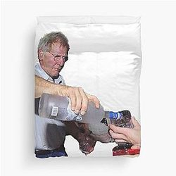POV: Party Animal Harrison Ford Pours You a Drink Part 2 Duvet Cover