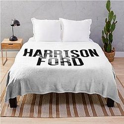 Harrison Ford Throw Blanket