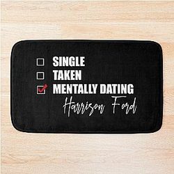 Mentally Dating Harrison Ford Bath Mat