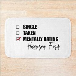 Mentally Dating Harrison Ford Bath Mats
