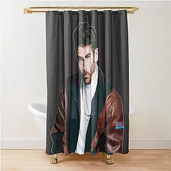 Hasan Piker Coat Shower Curtain