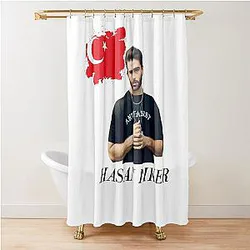 Vintage Hasanabi Piker Twitch Limited Edition Shower Curtain