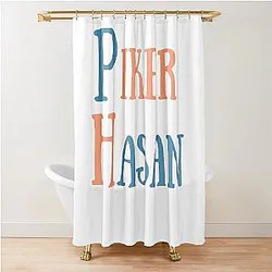 Awesome Game Hasan Piker Streamer Retro Shower Curtain