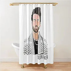 Tubbo Hasan Piker Journalist Limited Edition Shower Curtain