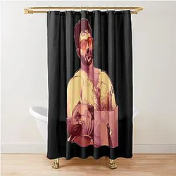 Twitch Hasan Piker Journalist Game Shower Curtain