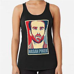 Hasan Piker Racerback Tank Top