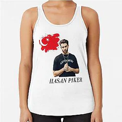 Vintage Hasanabi Hasan Piker Twitch Limited Edition Racerback Tank