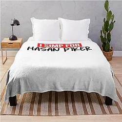 Graphic Simp Hasan Piker Game Throw Blanket