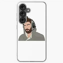Awesome Hasan Piker Journalist Retro Style Samsung Galaxy Case