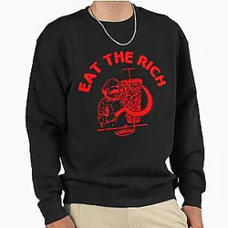 Eat The Rich Doner Kebab Karl Marx Socialist Hasan Piker Sweatshirt