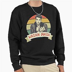 Retro Style Hasan Piker Twitch Streamer Sweatshirt