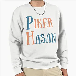 Hasan Piker Retro Style Pullover Sweatshirt