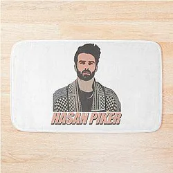 Journalist Hasan Piker Artwork Game Bath Mat
