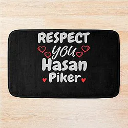 Respect Hasan Piker Awesome Game Limited Edition Bath Mat