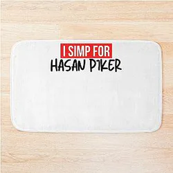 Graphic Simp Hasan Piker Game Bath Mat