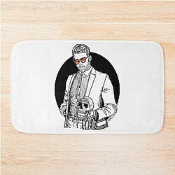 Limited Edition Hasan Piker Journalist and Producer Stream God Dark Bath Mat
