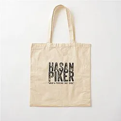 Hasan Piker Cotton Tote Bag