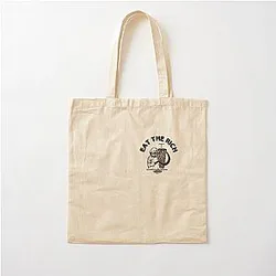 Eat The Rich Döner Kebab Karl Marx Socialist Hasan Piker Cotton Tote Bag