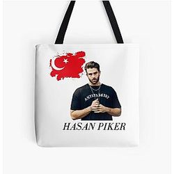 Vintage Hasanabi Hasan Piker Twitch Limited Edition Print Tote Bag