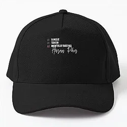 Graphic Mentally Dating Hasan Piker Baseball Cap