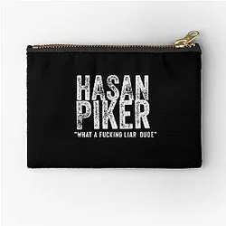 Hasan piker Zipper Pouch