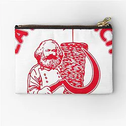 Eat The Rich Kebab Karl Marx Socialist Hasan Piker Pouch