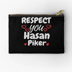 Vintage Respect Hasan Piker Awesome Game Limited Edition Zipper Pouch
