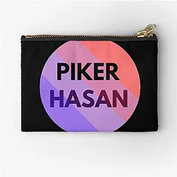 Hasan Piker Zipper Pouch